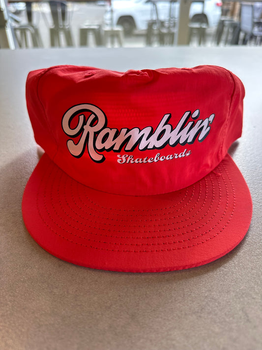 Ramblin’ red hat